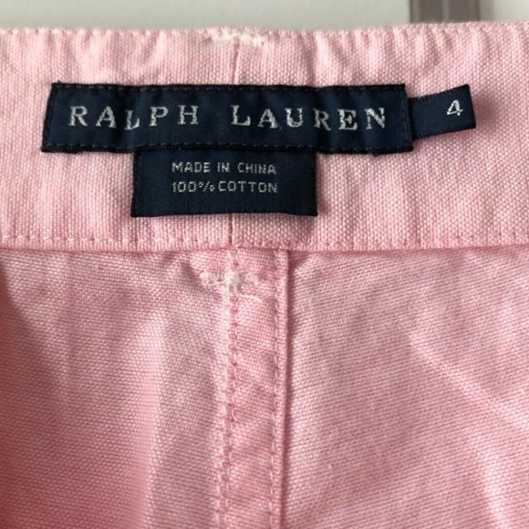 Ralph Lauren Pink Shorts - Size 4 - Picture 5 of 6